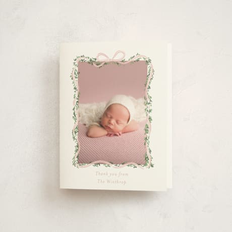 Baptism and Christening Thank You Cards