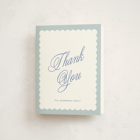 Baptism and Christening Thank You Cards