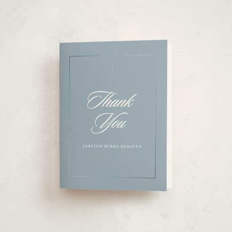 Foil-Pressed Confirmation Thank You Cards
