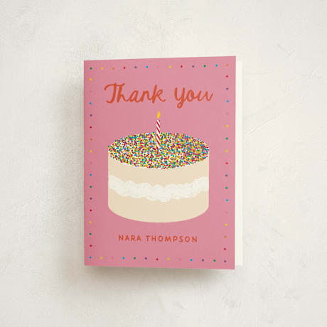 Children's Birthday Party Thank You Cards