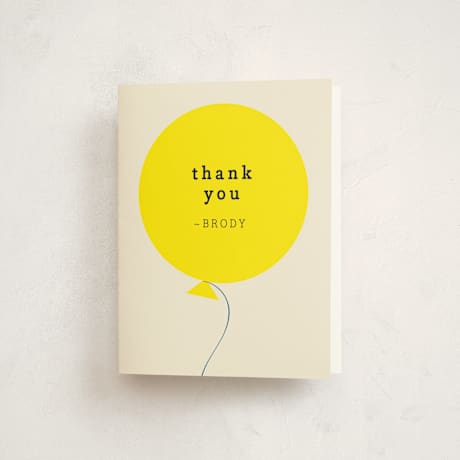 Children's Birthday Party Thank You Cards