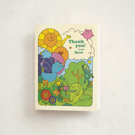 Children's Birthday Party Thank You Cards