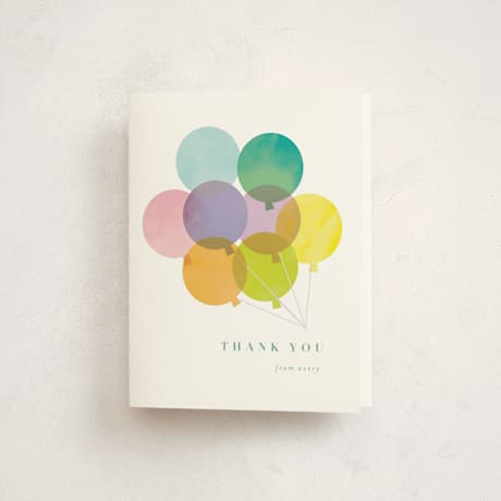 Children's Birthday Party Thank You Cards