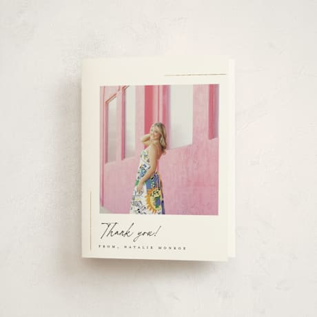 Foil-Pressed Graduation Thank You Cards
