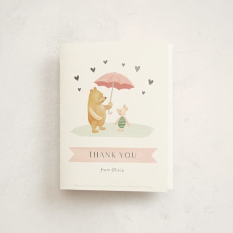 Foil-Pressed Baby Shower Thank You Cards
