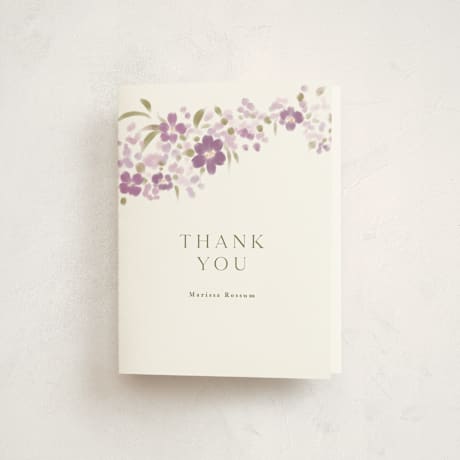 Mitzvah Thank You Cards
