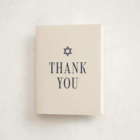 Mitzvah Thank You Cards