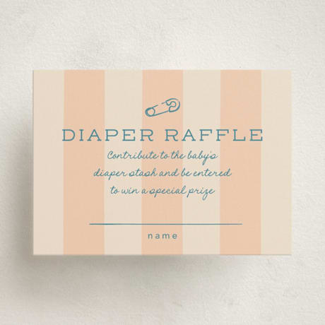 Mini Baby Shower Insert Cards