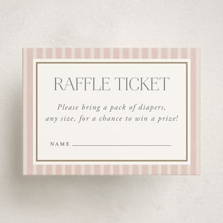Mini Baby Shower Insert Cards