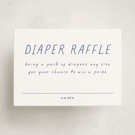 Mini Baby Shower Insert Cards