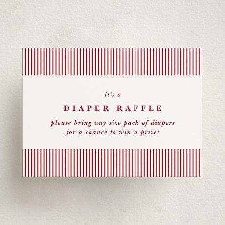 Mini Baby Shower Insert Cards