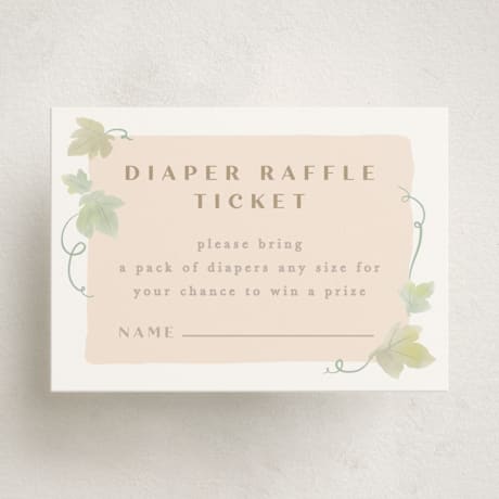 Mini Baby Shower Insert Cards