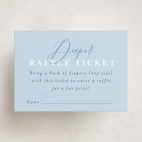 Mini Baby Shower Insert Cards