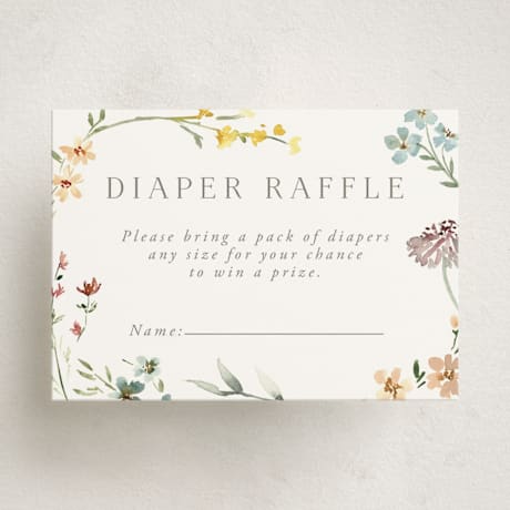 Mini Baby Shower Insert Cards