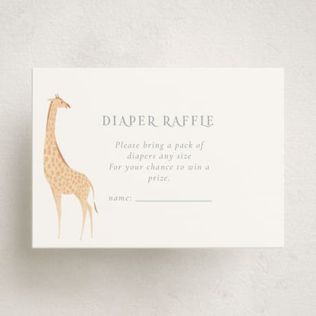 Mini Baby Shower Insert Cards