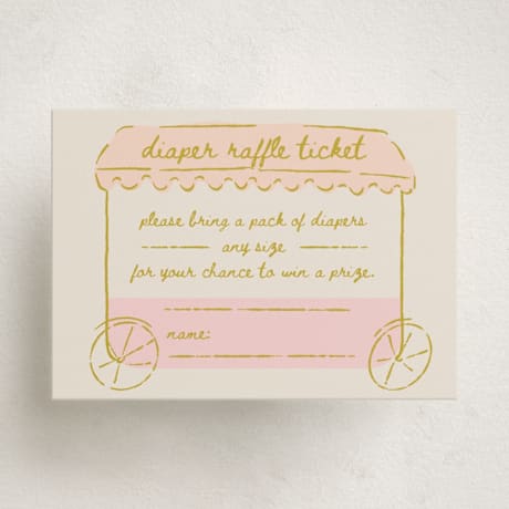 Mini Baby Shower Insert Cards