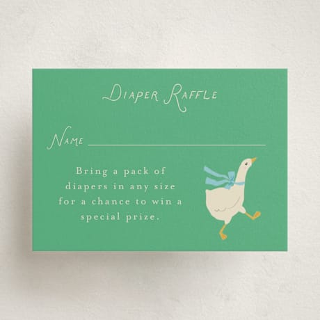 Mini Baby Shower Insert Cards