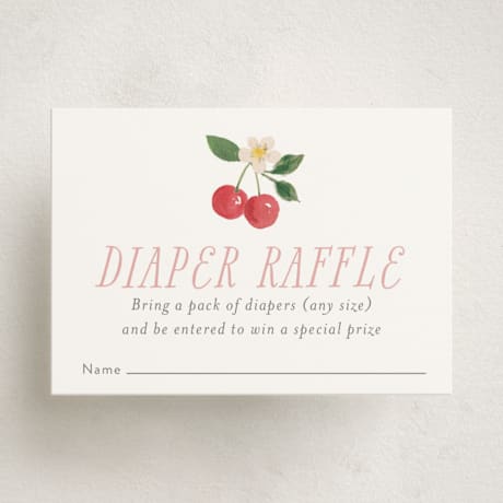 Mini Baby Shower Insert Cards