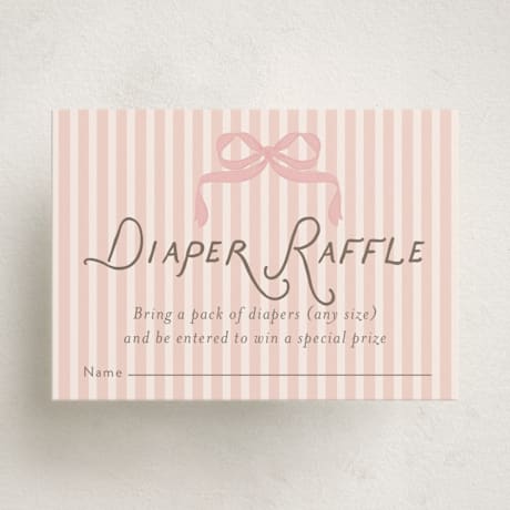 Mini Baby Shower Insert Cards