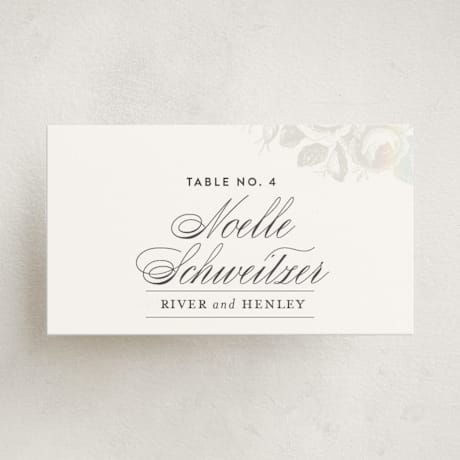 Gloss-Press Place Cards