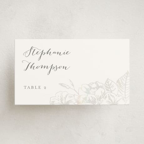 Gloss-Press Place Cards