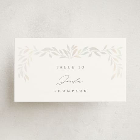 Gloss-Press Place Cards