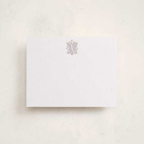 Letterpress Personalized Stationery