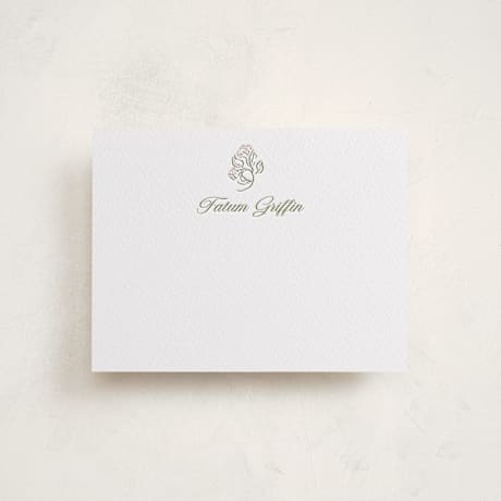 Letterpress Personalized Stationery