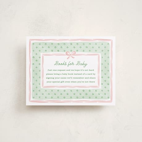 Baby Shower Insert Cards