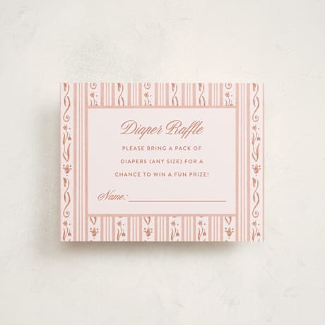 Baby Shower Insert Cards