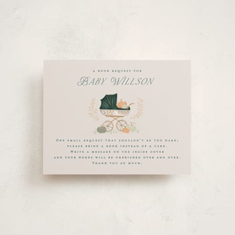 Baby Shower Insert Cards