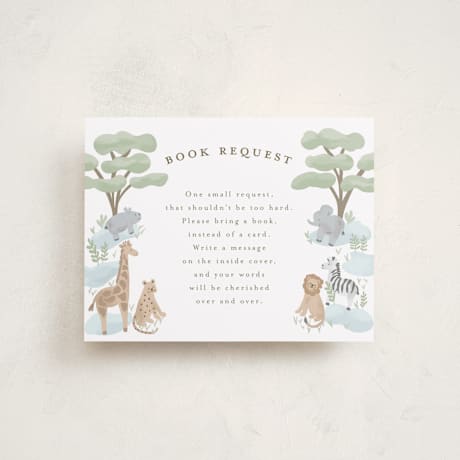 Baby Shower Insert Cards