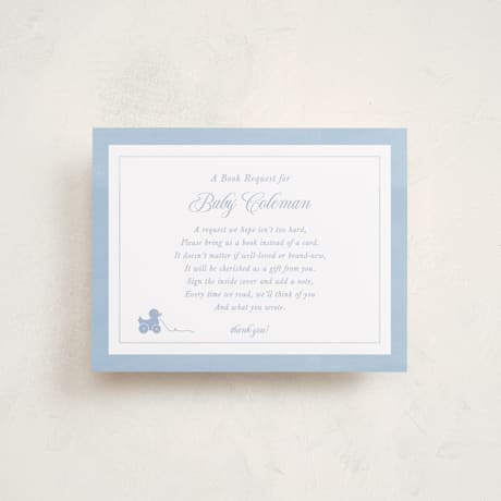 Baby Shower Insert Cards