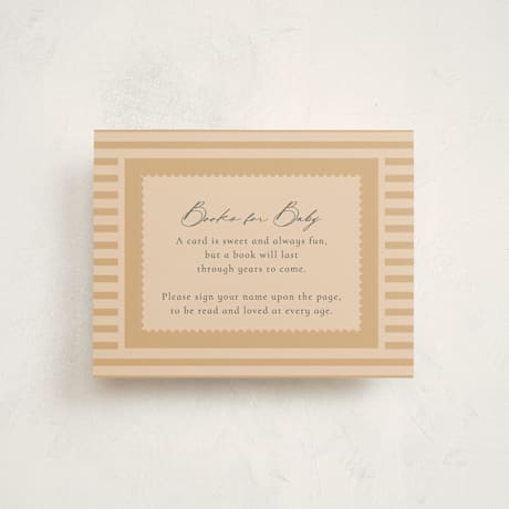 Baby Shower Insert Cards