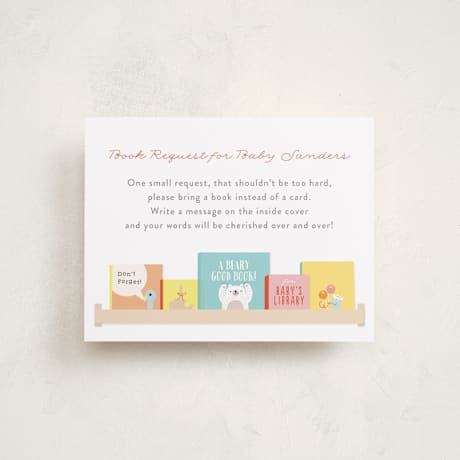 Baby Shower Insert Cards