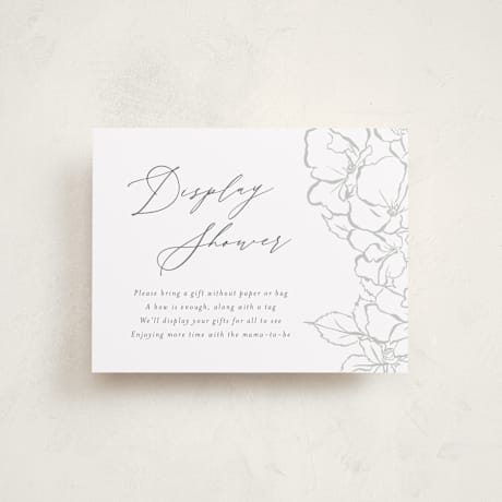 Baby Shower Insert Cards