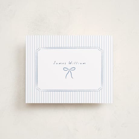 Flat Birth Announcement Thank You Cards