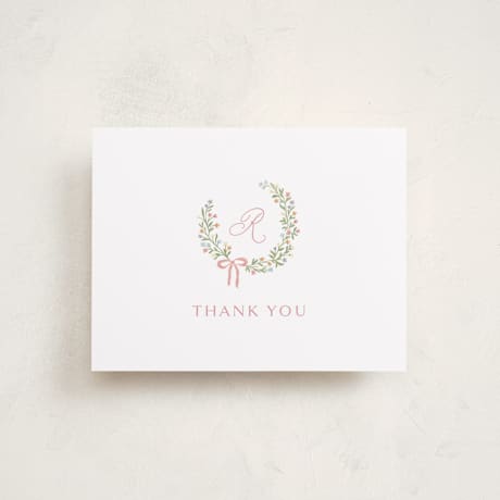 Flat Birth Announcement Thank You Cards