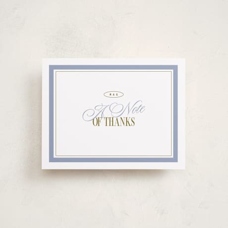 Flat Birth Announcement Thank You Cards
