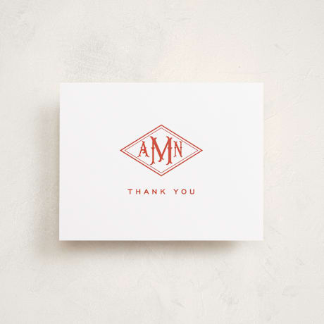 Flat Birth Announcement Thank You Cards