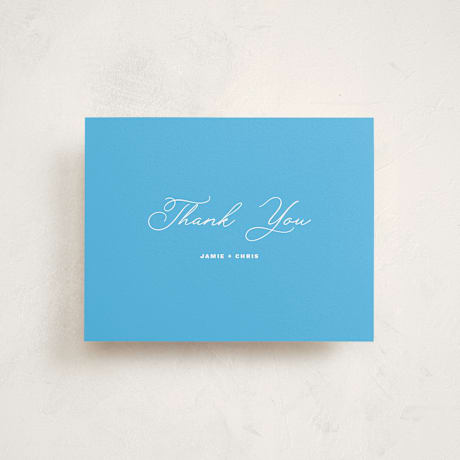 Flat Birth Announcement Thank You Cards