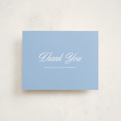 Flat Birth Announcement Thank You Cards