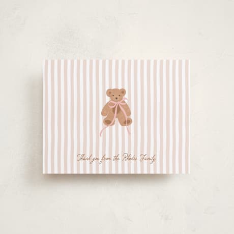 Flat Birth Announcement Thank You Cards