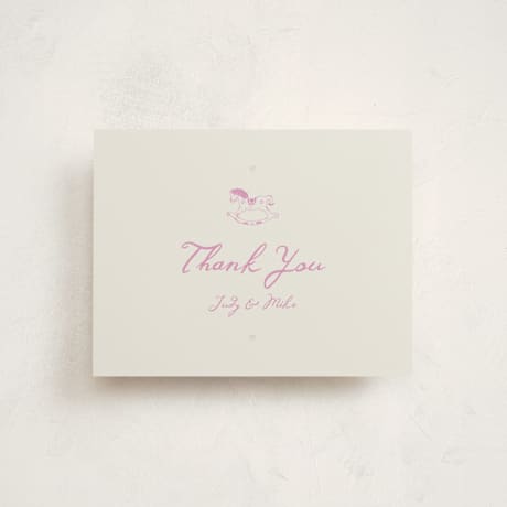Flat Birth Announcement Thank You Cards