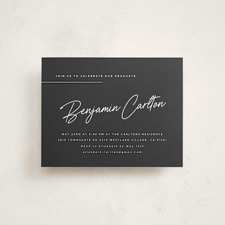 Graduation Insert Cards