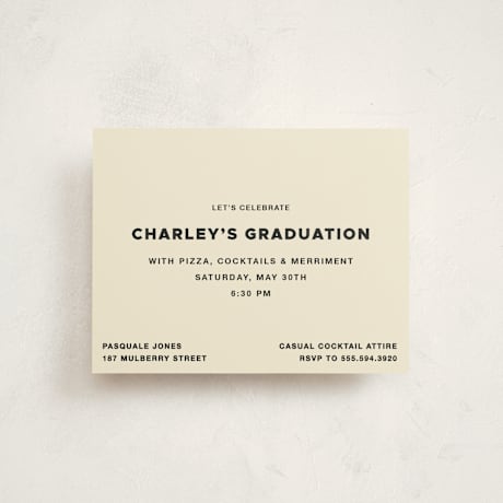 Graduation Insert Cards