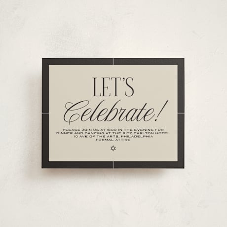 Mitzvah Reception Cards