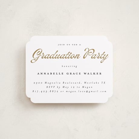 Graduation Insert Cards