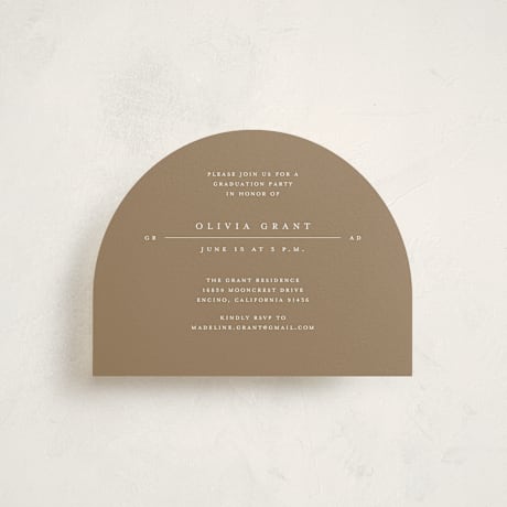 Graduation Insert Cards