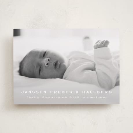 Birth Announcements
